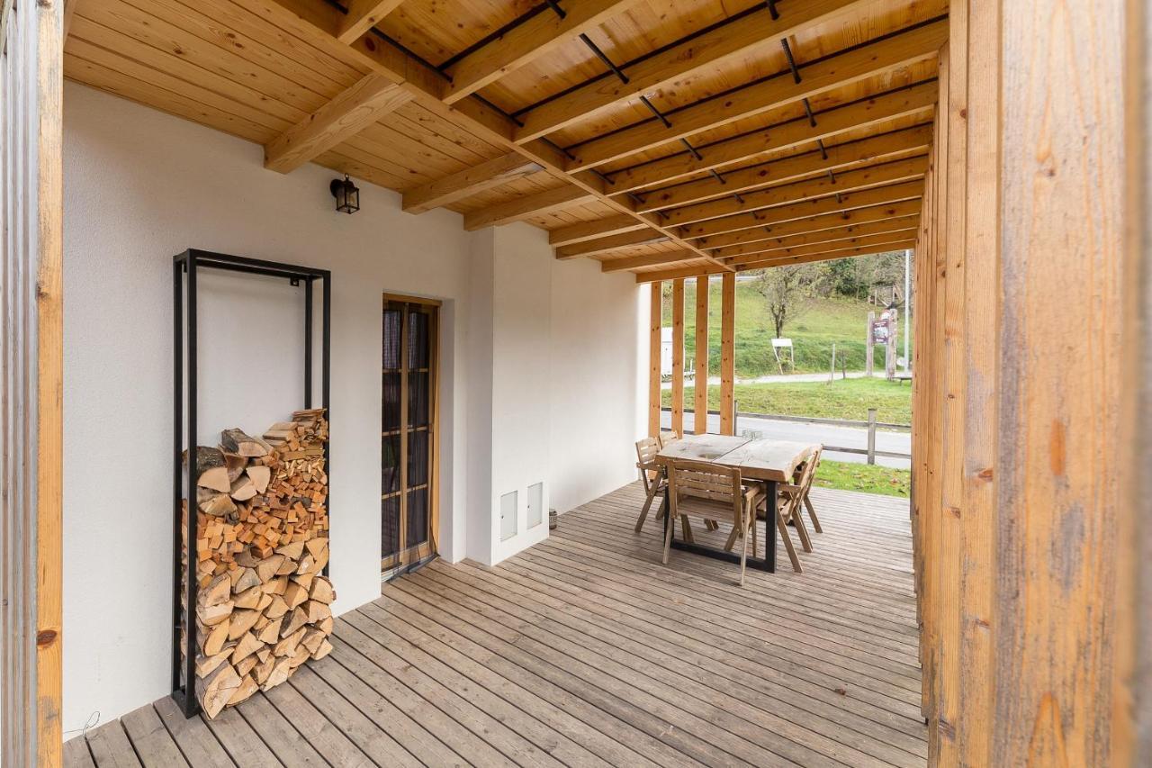 Ferienwohnung Hisa Na Soncu / Sun House Zgornje Gorje Exterior foto