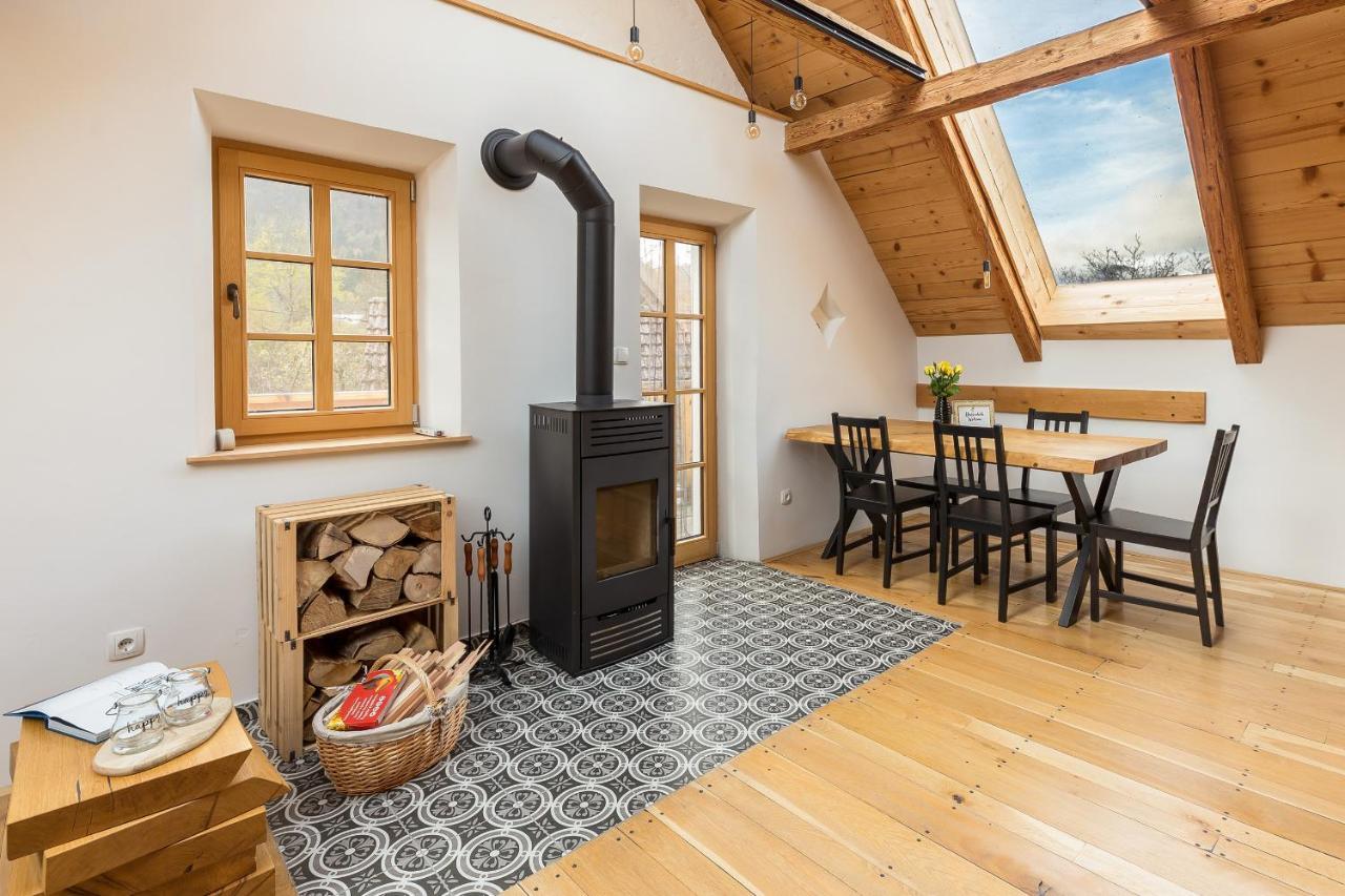Ferienwohnung Hisa Na Soncu / Sun House Zgornje Gorje Exterior foto