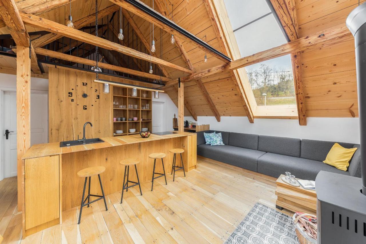 Ferienwohnung Hisa Na Soncu / Sun House Zgornje Gorje Exterior foto