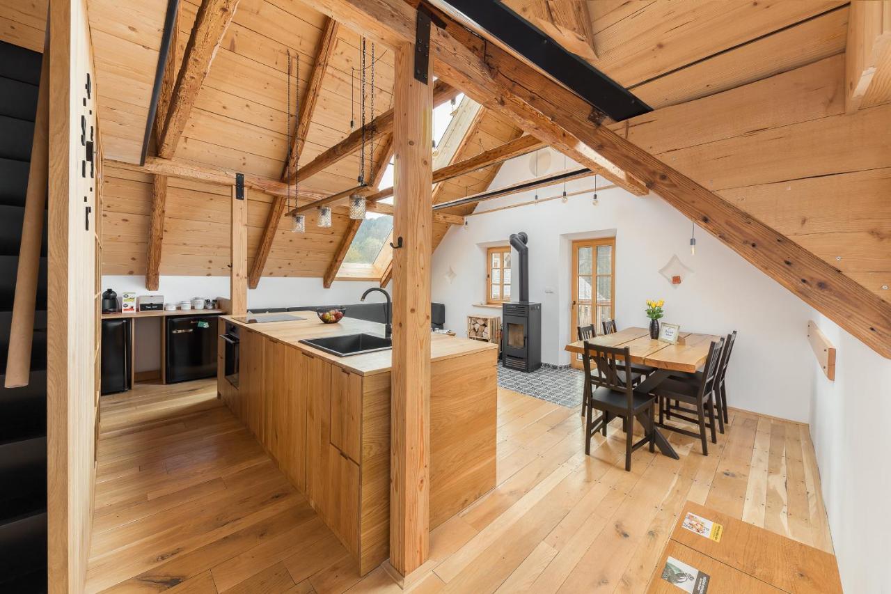 Ferienwohnung Hisa Na Soncu / Sun House Zgornje Gorje Exterior foto